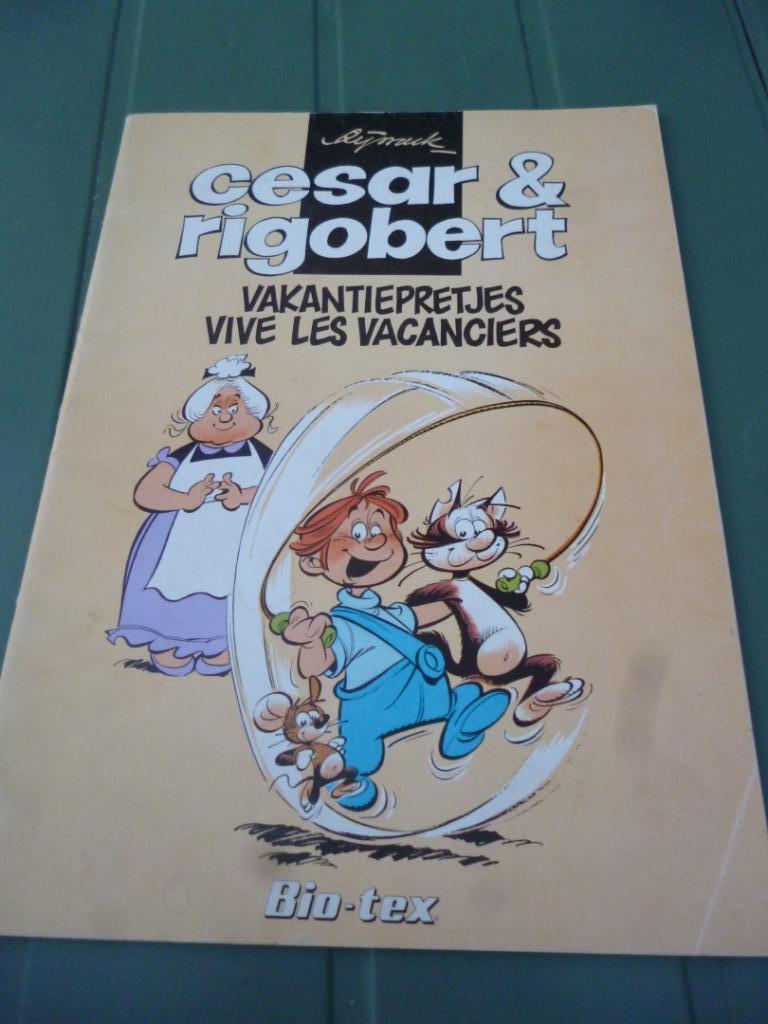 Bande dessinée 2lingues César & Rigobert Holiday fun/Vive le, Enlèvement