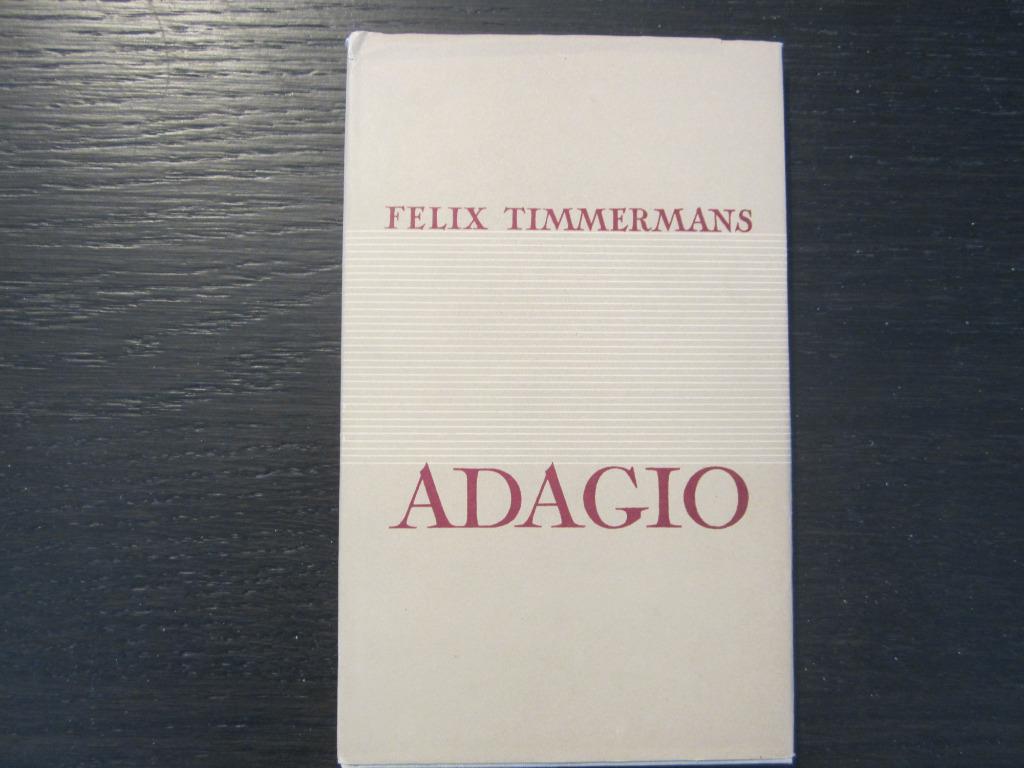 Adagio  -Felix Timmermans-, Boeken, Gedichten en Poëzie, Ophalen of Verzenden