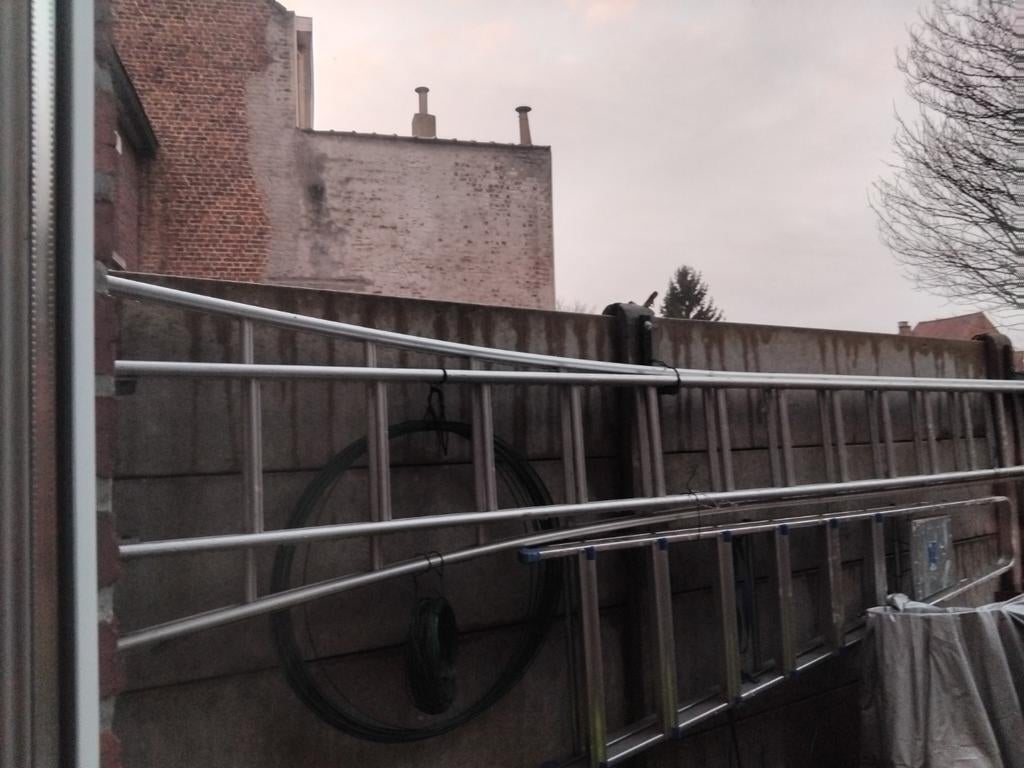 Ladder te koop 2x 14 treden 2x 4m, Ophalen, Ladder