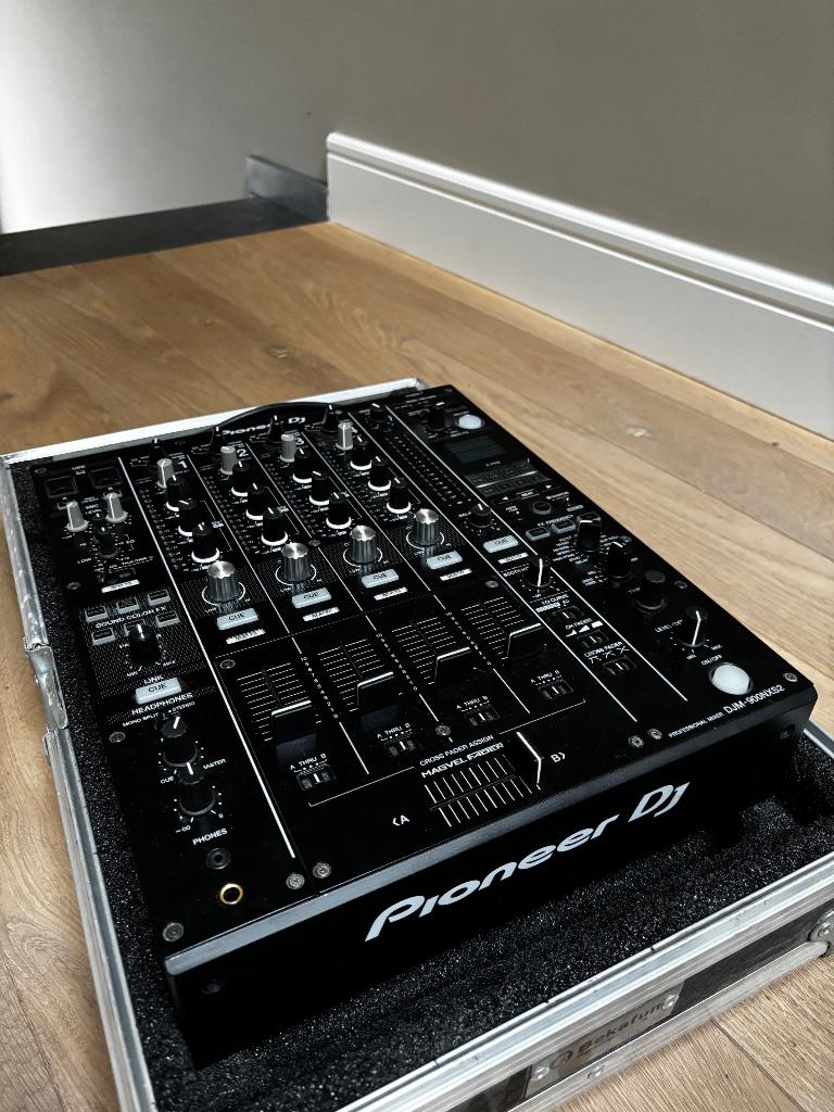 Pioneer DJ DJM 900 Nexus 2000 + flightcase, Muziek en Instrumenten, Dj-sets en Draaitafels, Nieuw, Dj-set, Pioneer, Ophalen