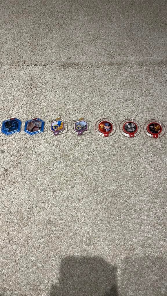 Disques Disney Infinity Power, Enlèvement ou Envoi, Autres personnages, Comme neuf, Autres types