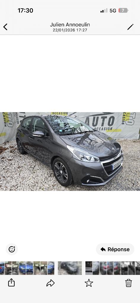 Peugeot 208 1,5 hdi 100 ch, Autos, Peugeot, Particulier, Achat