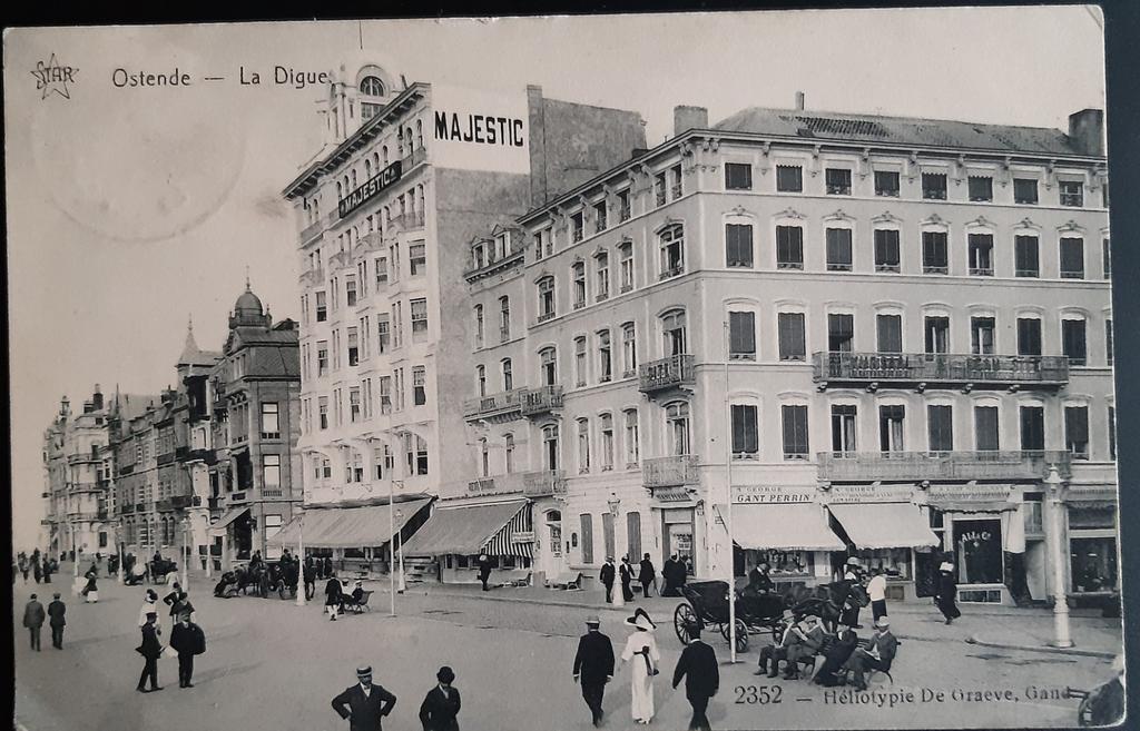 Carte postale OOSTENDE OSTENDE la digue ZEEDIJK, Enlèvement ou Envoi