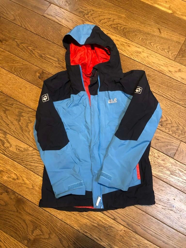 Jongens jas van Jack Wolfskin, Kinderen en Baby's, Ophalen, Jack Wolfskin, Zo goed als nieuw, Jongen