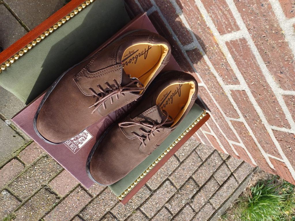 Heren schoenen Ambiorix Mt 41,5, Kleding | Heren, Schoenen, Ambiorix, Bruin, Nieuw, Ophalen of Verzenden
