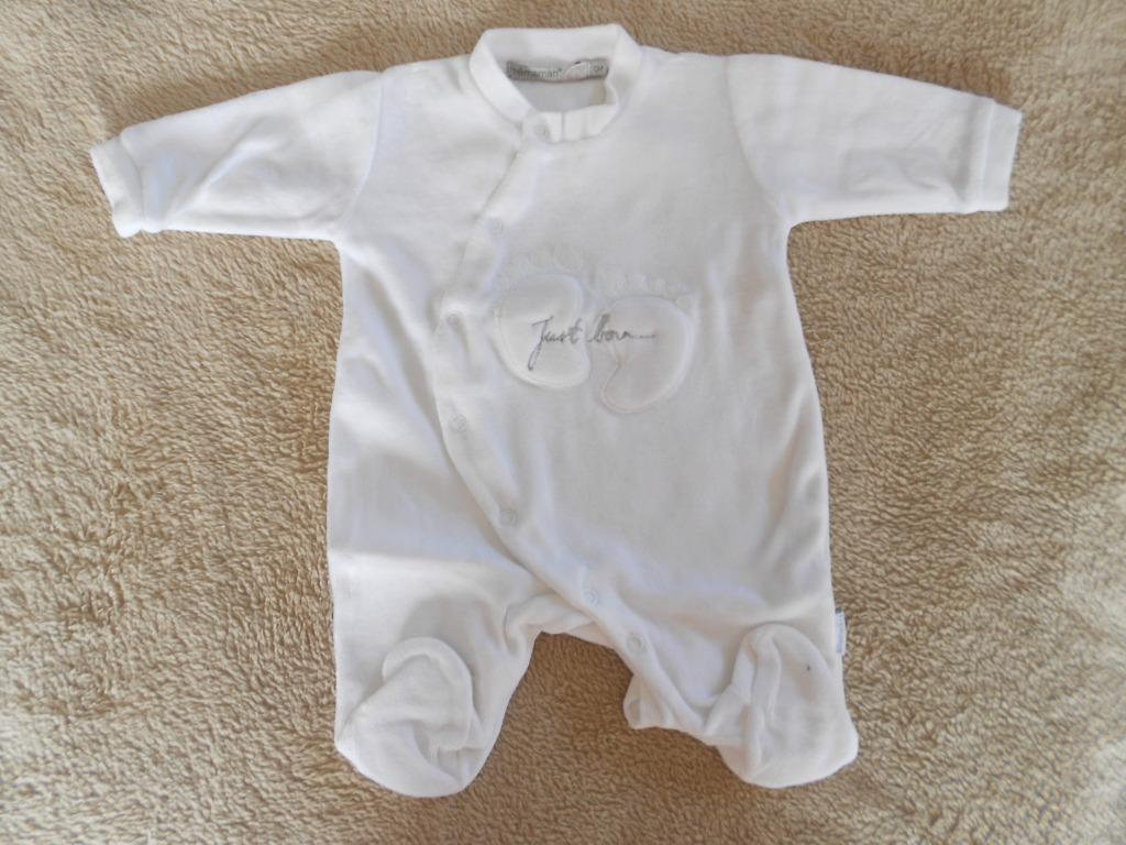 m 56 pyjama Prémaman velours met voetjes, Enfants & Bébés, Enlèvement ou Envoi, Comme neuf