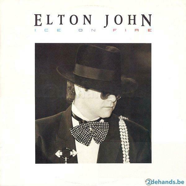 LP Elton John: Ice on Fire, Ophalen of Verzenden