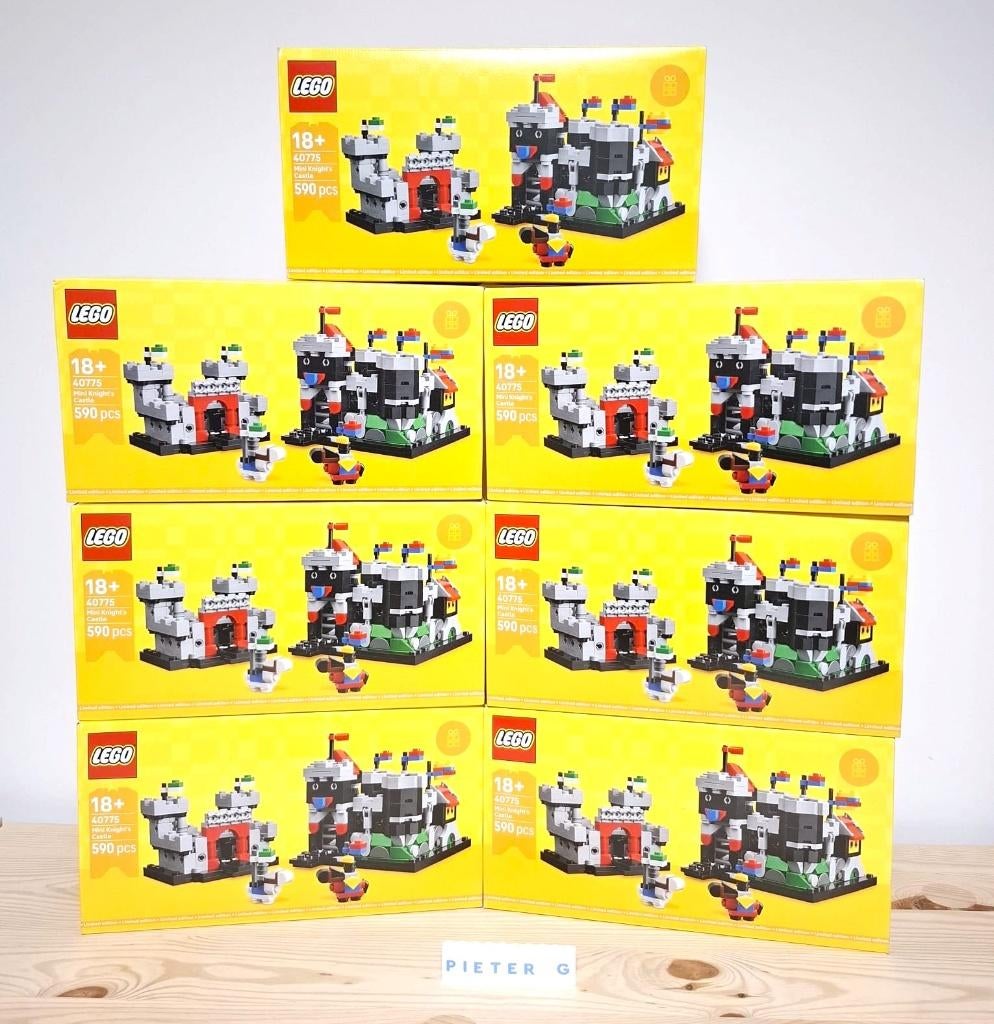 40775 - Lego GWP Mini Ridderkastelen 40775 - Nieuw & Sealed, Kinderen en Baby's, Speelgoed | Duplo en Lego, Nieuw, Lego, Complete set
