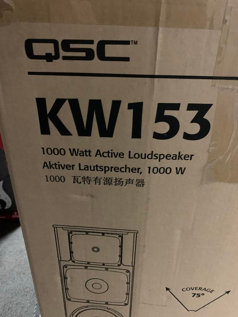 Qsc kw153 nieuw  op voorraad, Ophalen of Verzenden, Nieuw