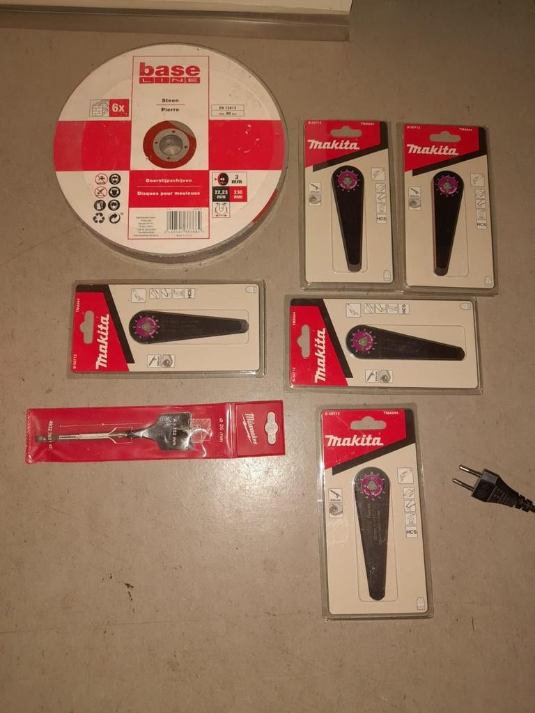 Makita lame de jointage neuf et disques pour meuleuses neuf, Enlèvement ou Envoi