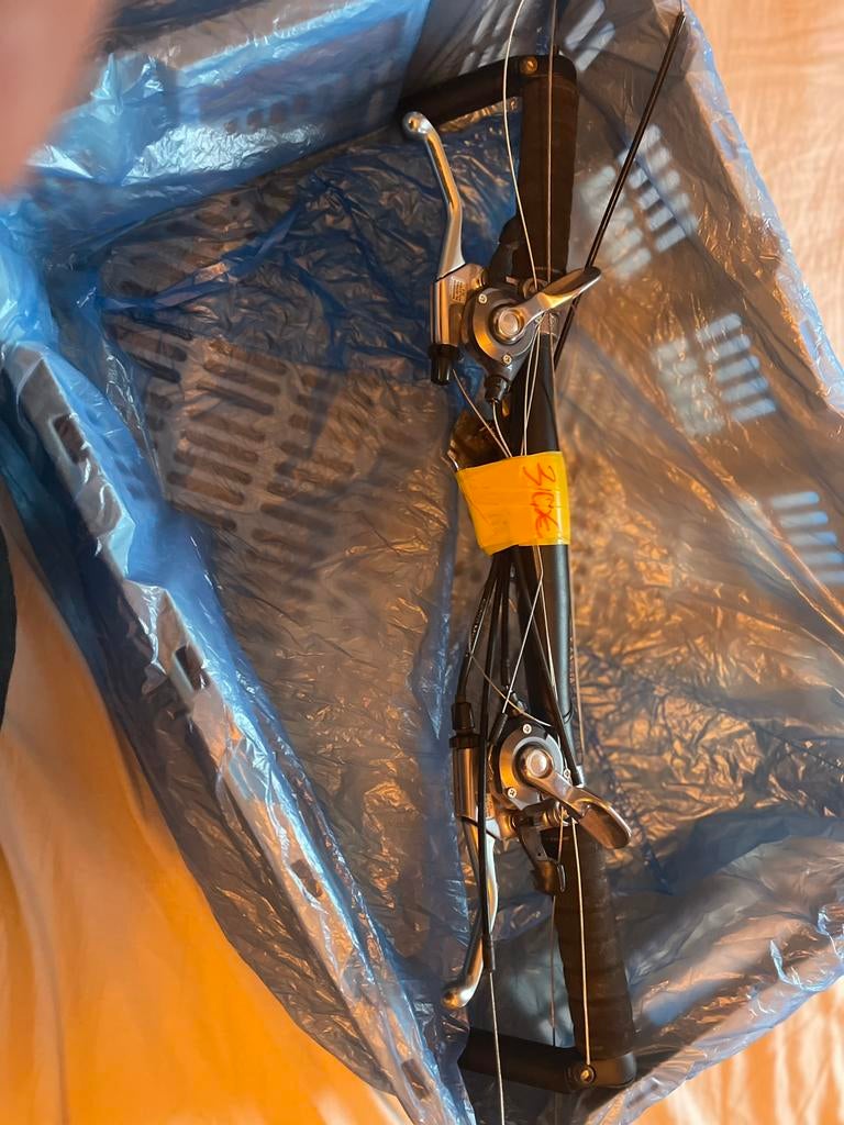 Fietsstuur racefiets met versnelling shimano, Fietsen en Brommers, Ophalen of Verzenden, Zo goed als nieuw, Stuur