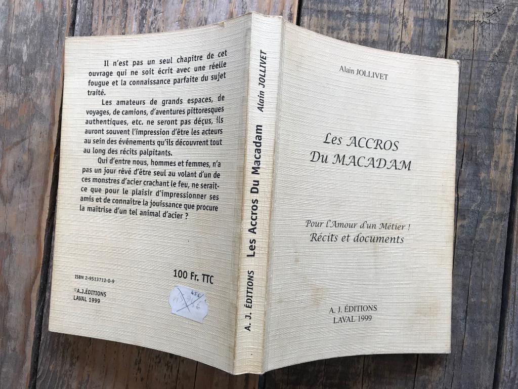 Les accrocs du macadam chauffeurs routiers camion récits, Gelezen, Algemeen, Alain JOLLIVET, Ophalen of Verzenden