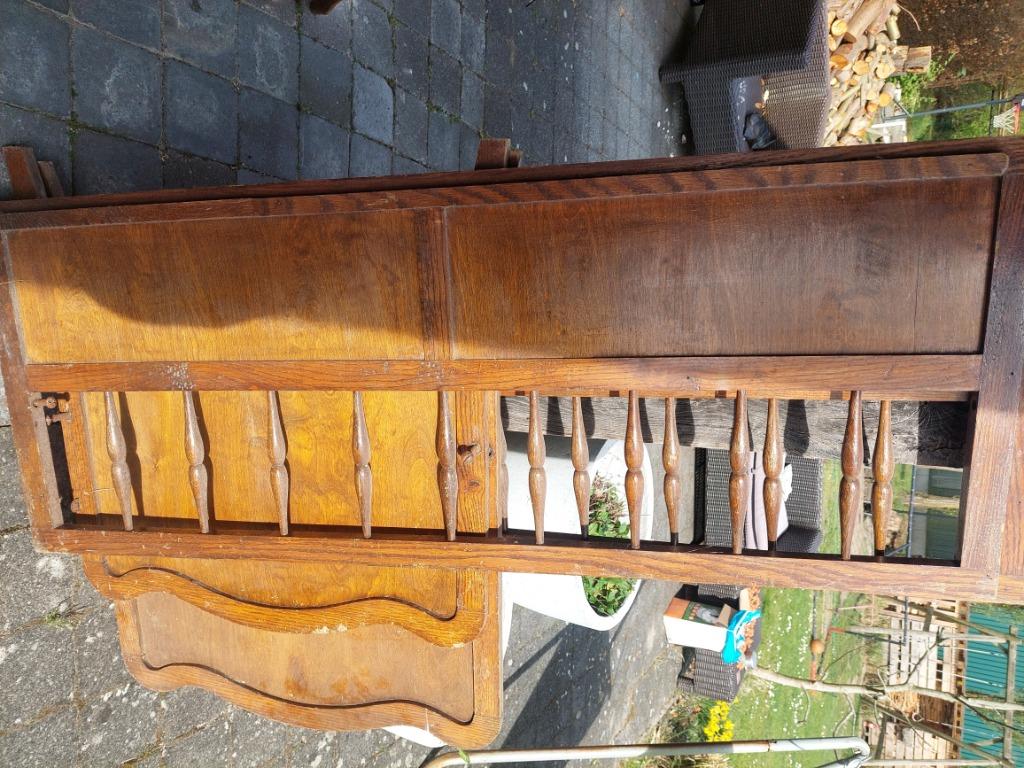 Bretoens kinderbed, Ophalen