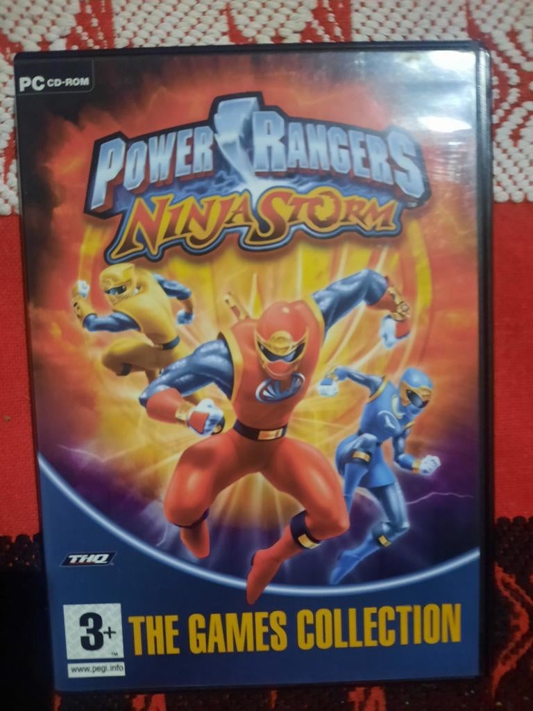 CD-Rom PC Power Rangers Ninja Storm, Enlèvement ou Envoi, Utilisé
