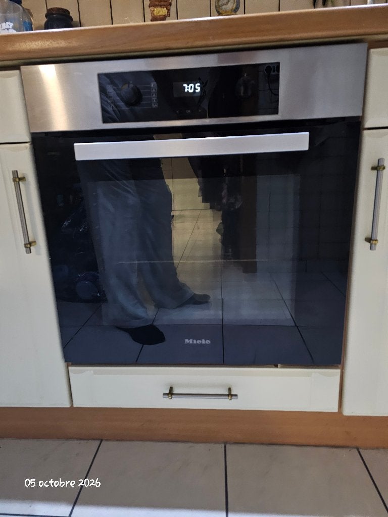 Four encastrable Miele (chaleur tournante), Electroménager, Encastré, Enlèvement, Utilisé, Air chaud