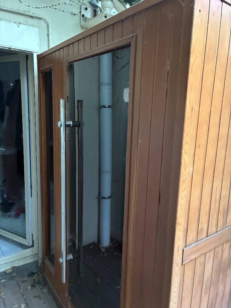 sauna 2 persoons, Sport en Fitness, Sauna, Ophalen, Gebruikt, Infrarood, Complete sauna