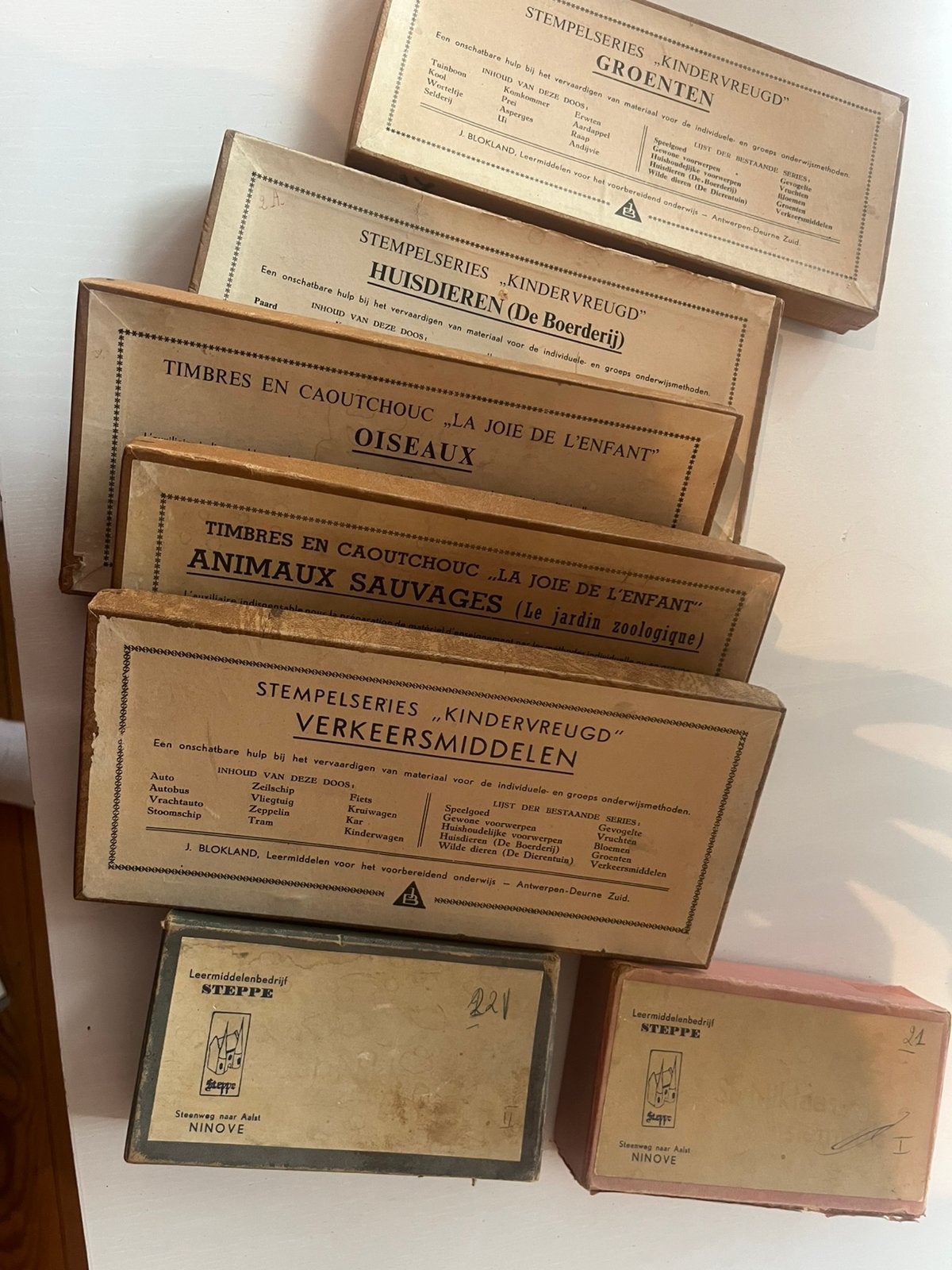 Stempel, stempels, Ophalen, Zo goed als nieuw