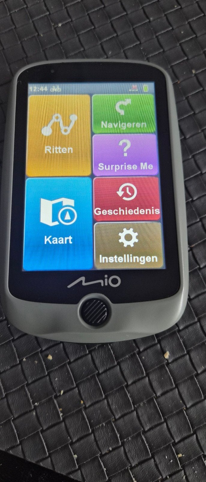Fiets gps van mio, Ophalen, GPS