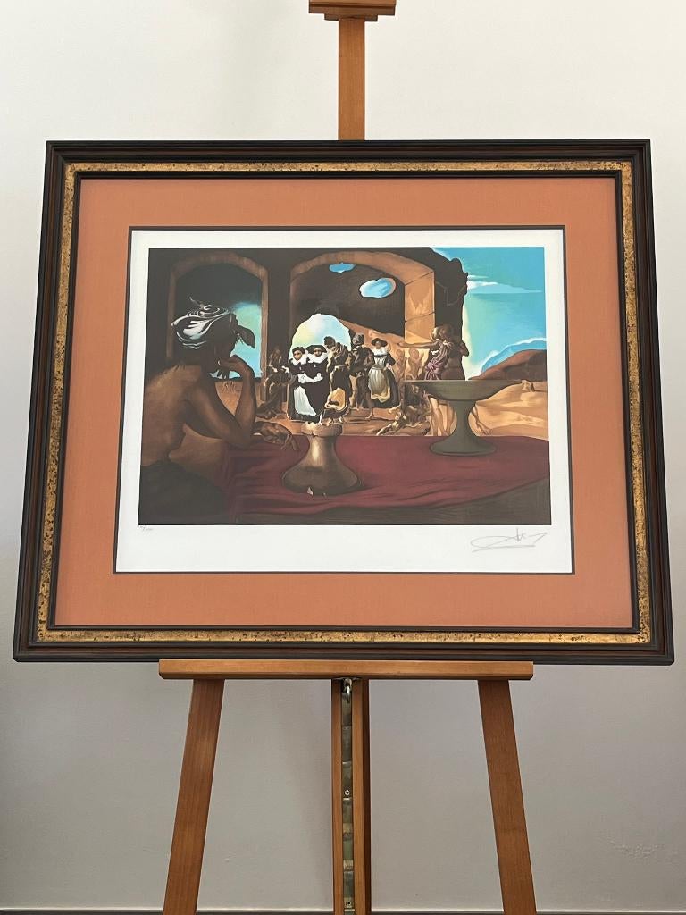 DALI - Mercado de esclavos con busto invisible de Voltaire, Antiquités & Art, Enlèvement