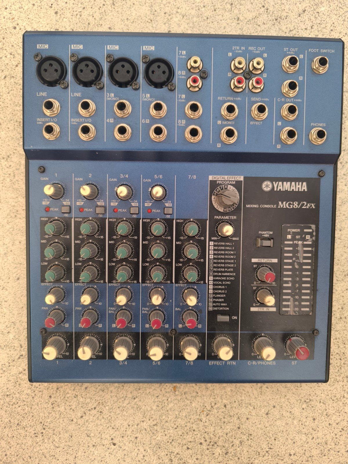 Yamaha MG8/2FX Mengpaneel, Muziek en Instrumenten, Ophalen of Verzenden, Gebruikt, 5 tot 10 kanalen, Microfooningang