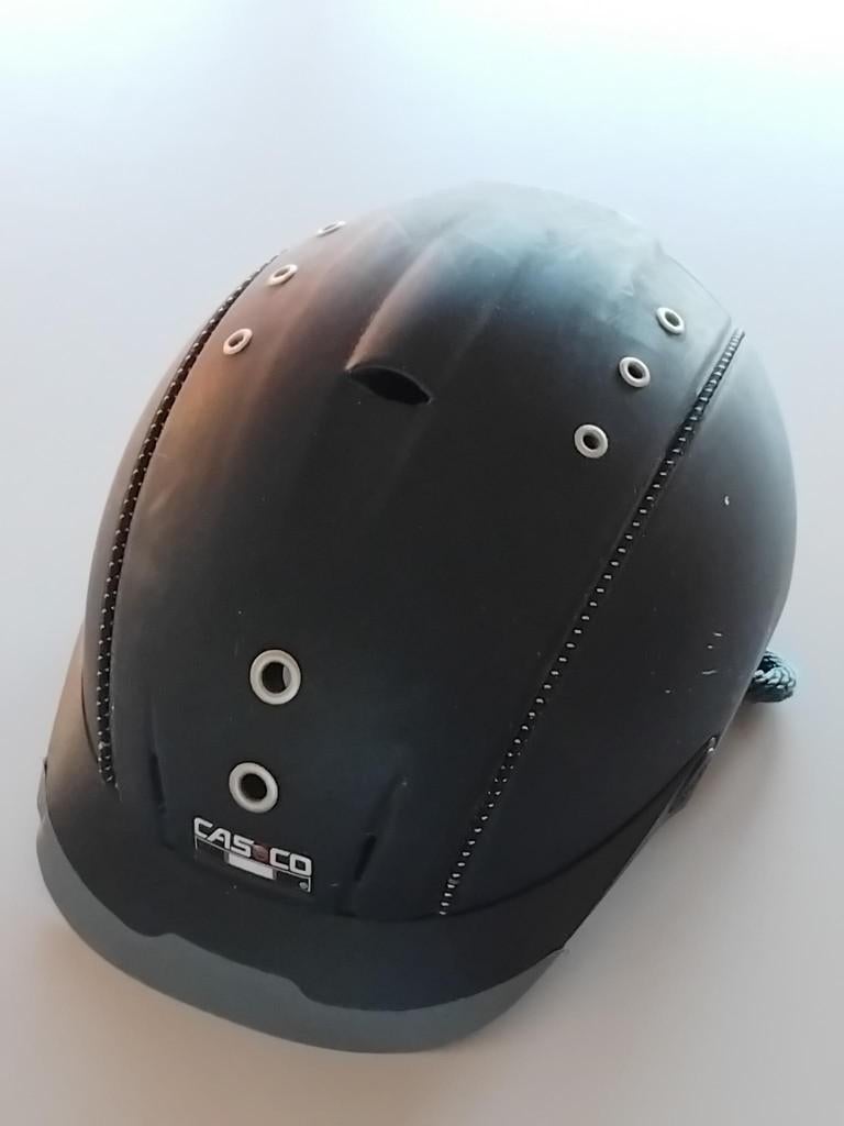 Paardrijcap Merk Casco maat M12 (55-59 cm), Dieren en Toebehoren, Ophalen, Zo goed als nieuw, Springen, Cap