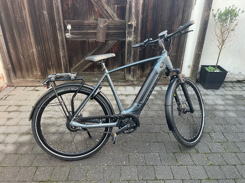 Gazelle Ultimate E-bike Heren | Riemaandrijving, Ophalen, Zo goed als nieuw, 50 km per accu of meer, 55 tot 59 cm