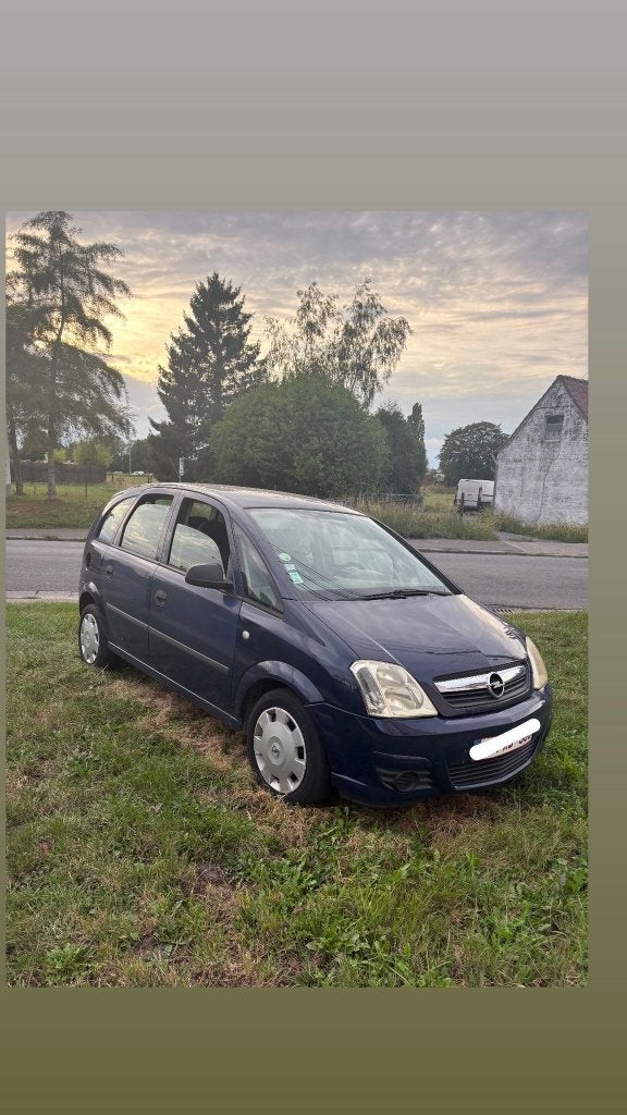 Opel Meriva A Phase 2 1.4 2009 - Voor PRO/GARAGE, Auto's, Opel, Blauw, Particulier, Meriva, 66 kW