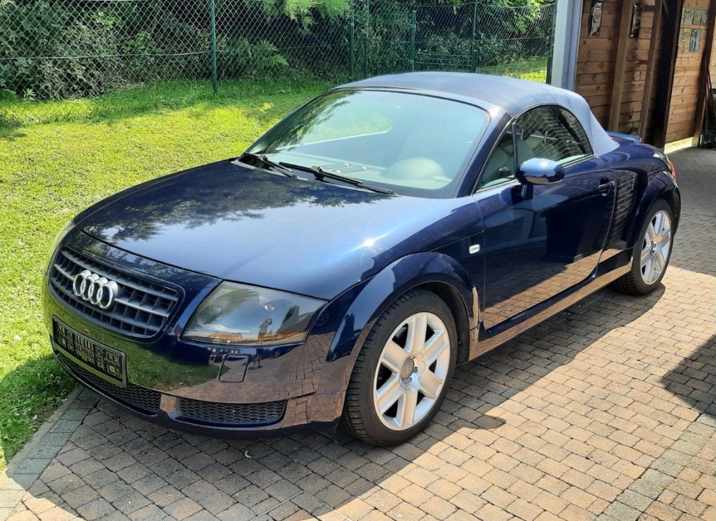 Audi TT Cabrio, Auto's, Voorwielaandrijving, Beige, Blauw, 131 kW