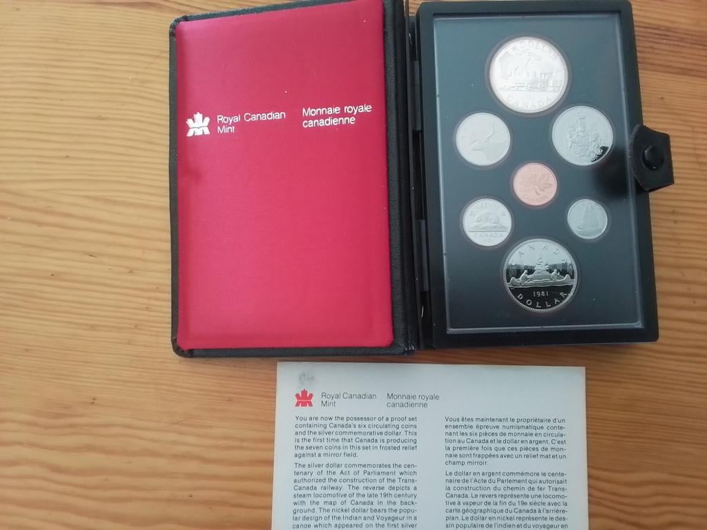 MONNAIE CANADA, Enlèvement ou Envoi, Série, Argent