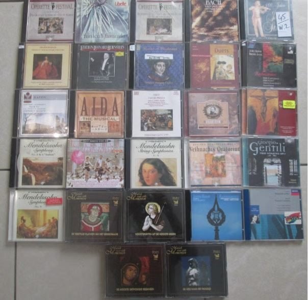 40 Originele CD's met klassieke muziek, Cd's en Dvd's, Ophalen of Verzenden, Zo goed als nieuw, Bach