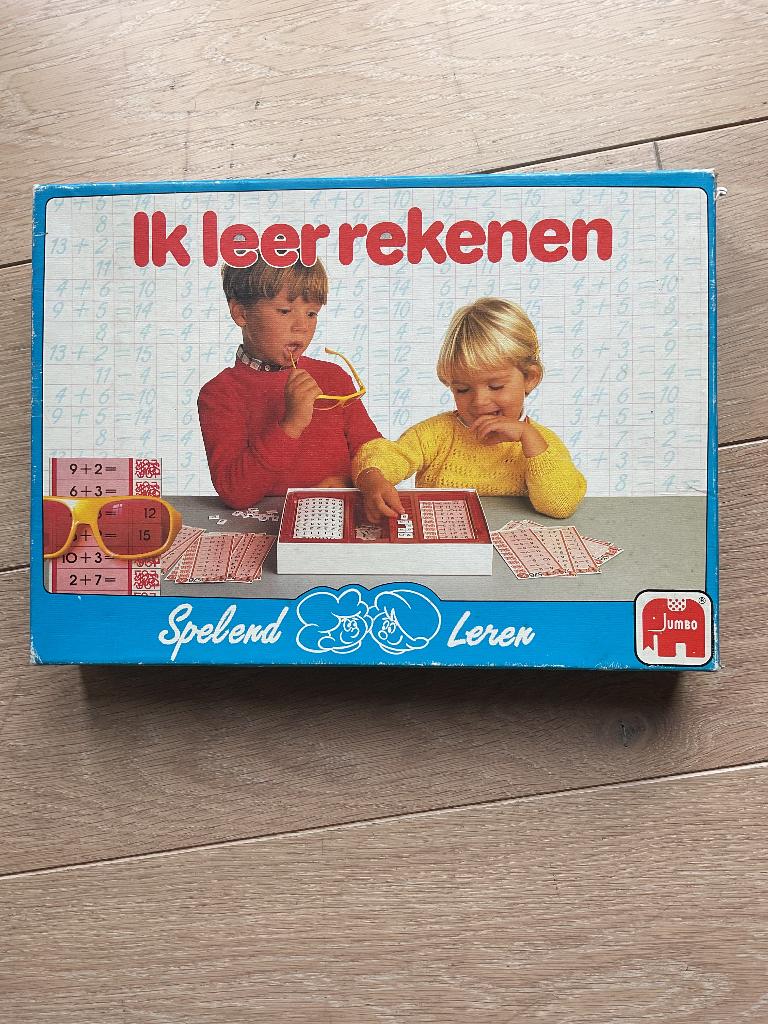 Jumbo spel: ik leer rekenen, Kinderen en Baby's, Ophalen of Verzenden, Zo goed als nieuw, Rekenen