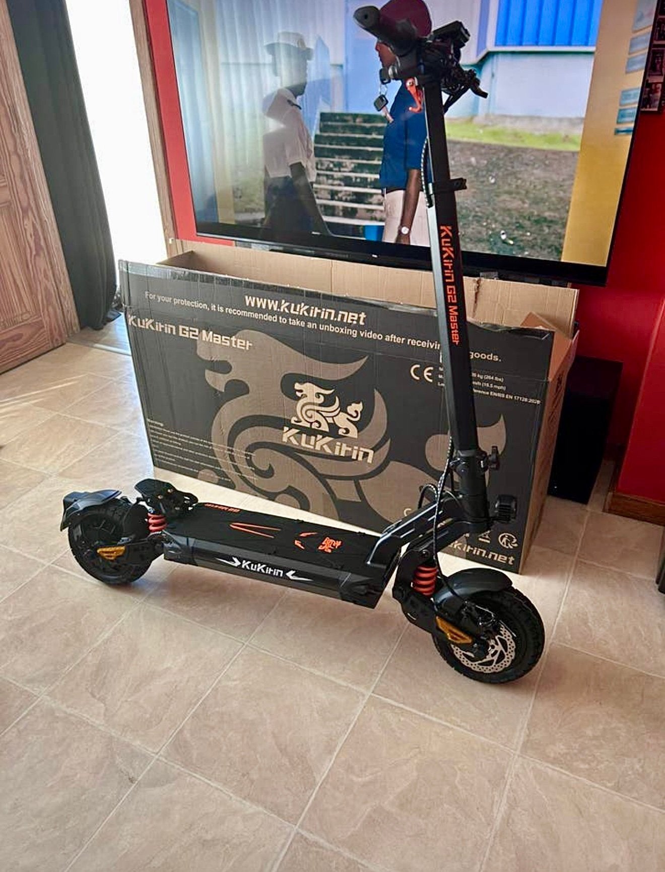 kukirin g2 master elektrische scooter, Ophalen, Nieuw