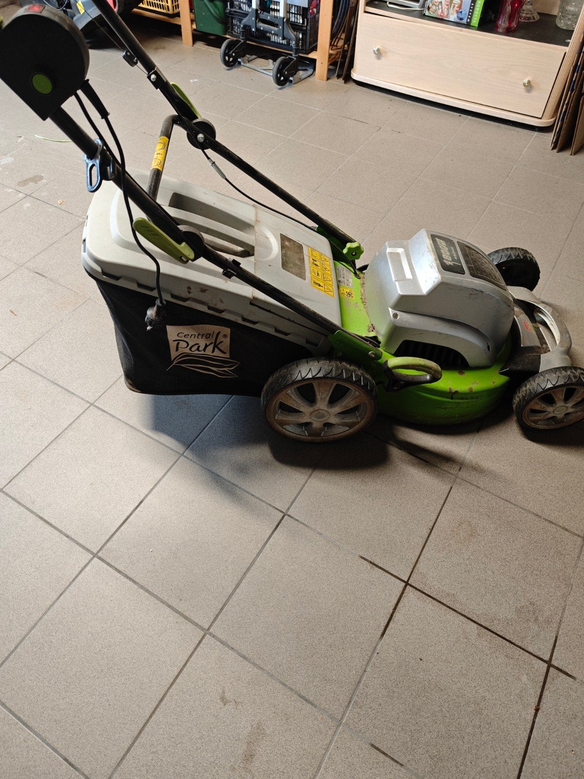 grasmachine, Tuin en Terras, Ophalen