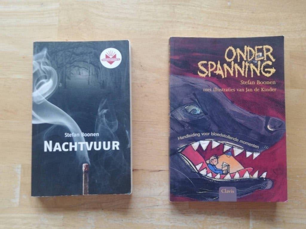 Livres de S. Boonen : Night Fire et Under Tension, Enlèvement ou Envoi, Utilisé, Stefan Boonen, Fiction