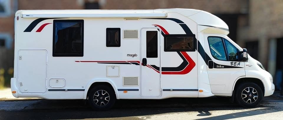 2018 Fiat Ducato Challenger Trigano Mageo 368EB, Caravanes & Camping, Jusqu'à 4, Fiat, Boîte manuelle, Diesel