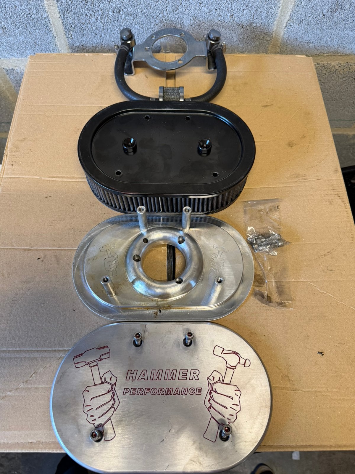 Filtre à air Hammer Performance complet Sportster 91-21, Enlèvement, Utilisé