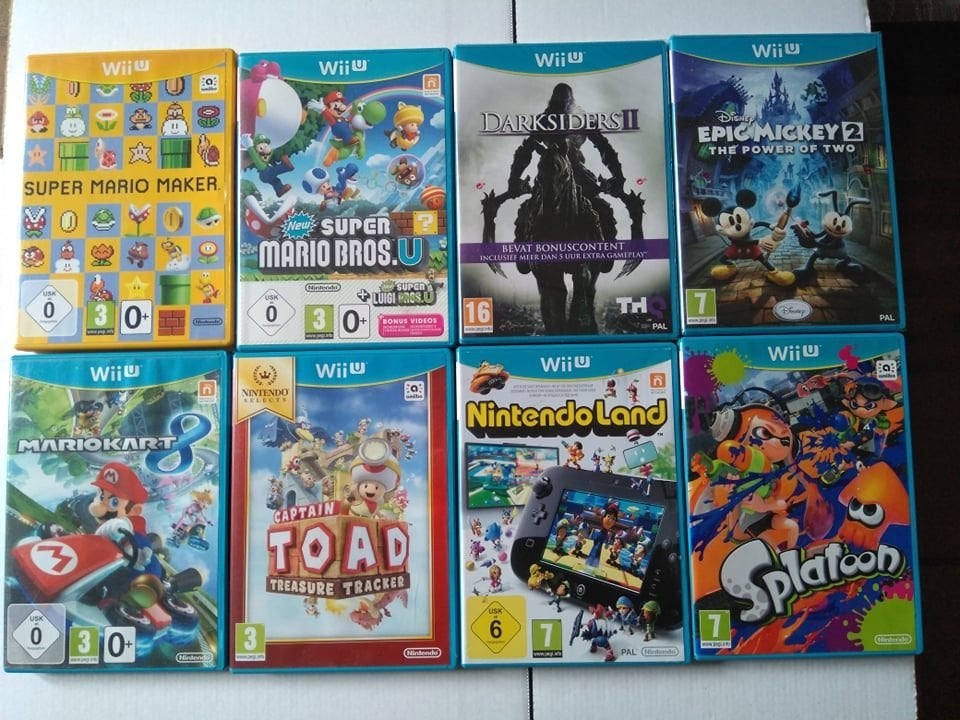 nintendo wii u games, Ophalen of Verzenden, Gebruikt