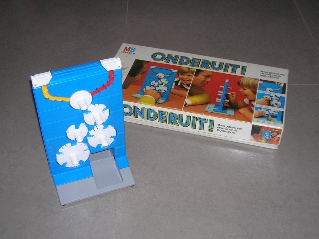 Spel: ONDERUIT, 1 ou 2 joueurs, Enlèvement, Comme neuf, MB spelen