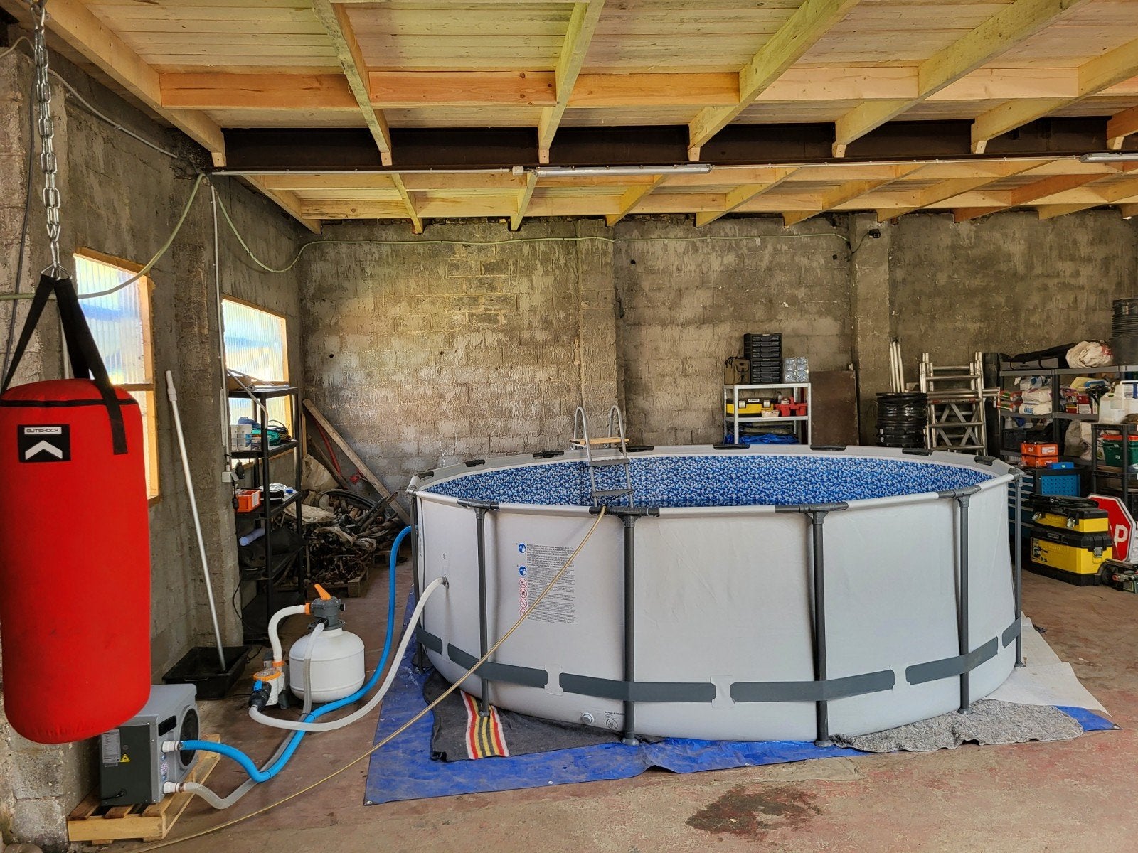 Piscine 4,27m, Enlèvement ou Envoi, Filtre
