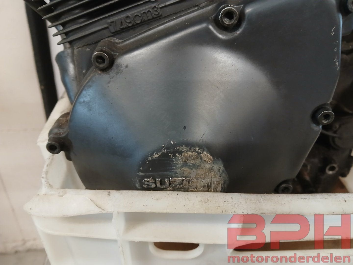 Motorblok Suzuki GSX-R 750 1990 t/m 1991 engine blok GSXR, Gebruikt, -, -, Ophalen of Verzenden