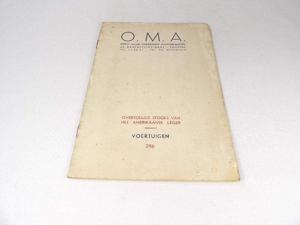 Vente de véhicules américains en surstock WWII - 1948, Collections, Objets militaires | Général, Enlèvement
