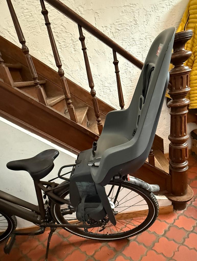 Siège enfant vélo Bobike One Eco Maxi EB-D, Fietsen en Brommers, Ophalen, Achterzitje, Bobike, Gebruikt