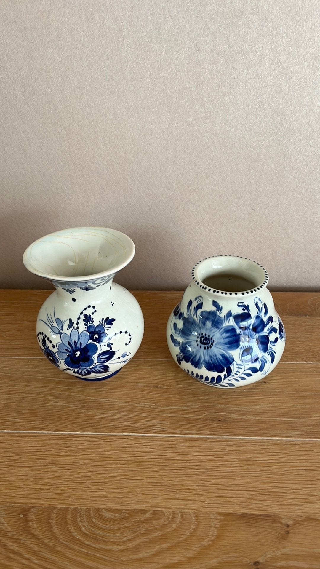 Vaasjes Delfts Blauw 20€/stuk, Ophalen of Verzenden