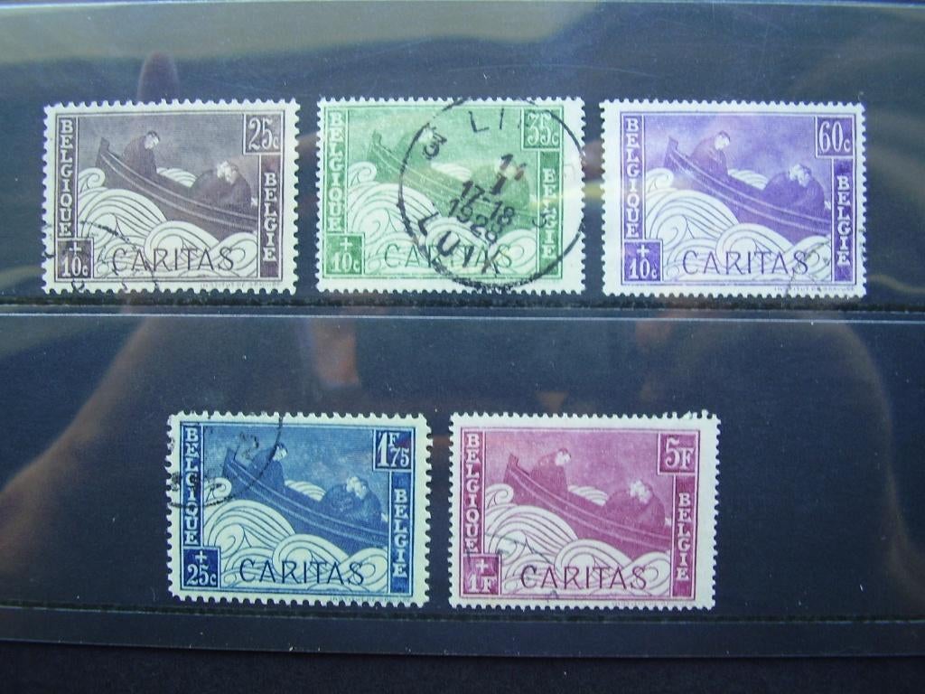 249/253 gest. - Bootje - G008, Ophalen of Verzenden, Gestempeld