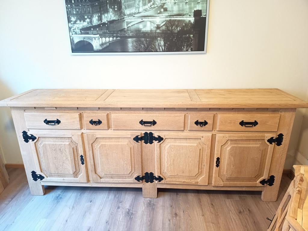 Eiken kast (geluchtgomd), Huis en Inrichting, Kasten | Dressoirs, Ophalen