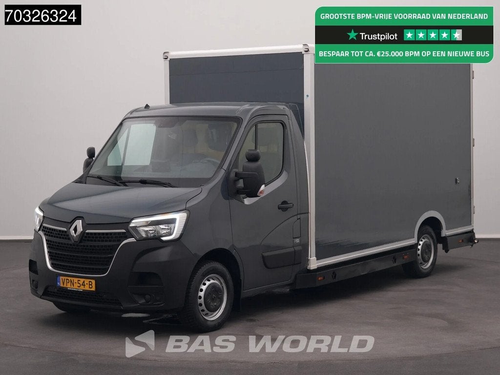 Renault Master 150PK Luchtvering Automaat Bakwagen LED Airco, Auto's, Automaat, 4 cilinders, Renault, 2500 kg
