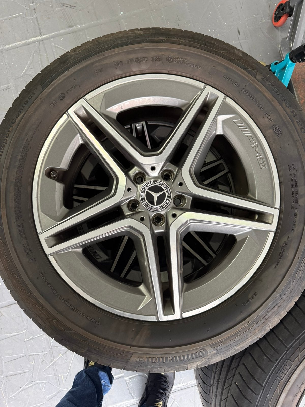 20inch gle w167 orginele velgen zomer, Auto-onderdelen, Banden en Velgen, Ophalen, Gebruikt, 275 mm, Banden en Velgen
