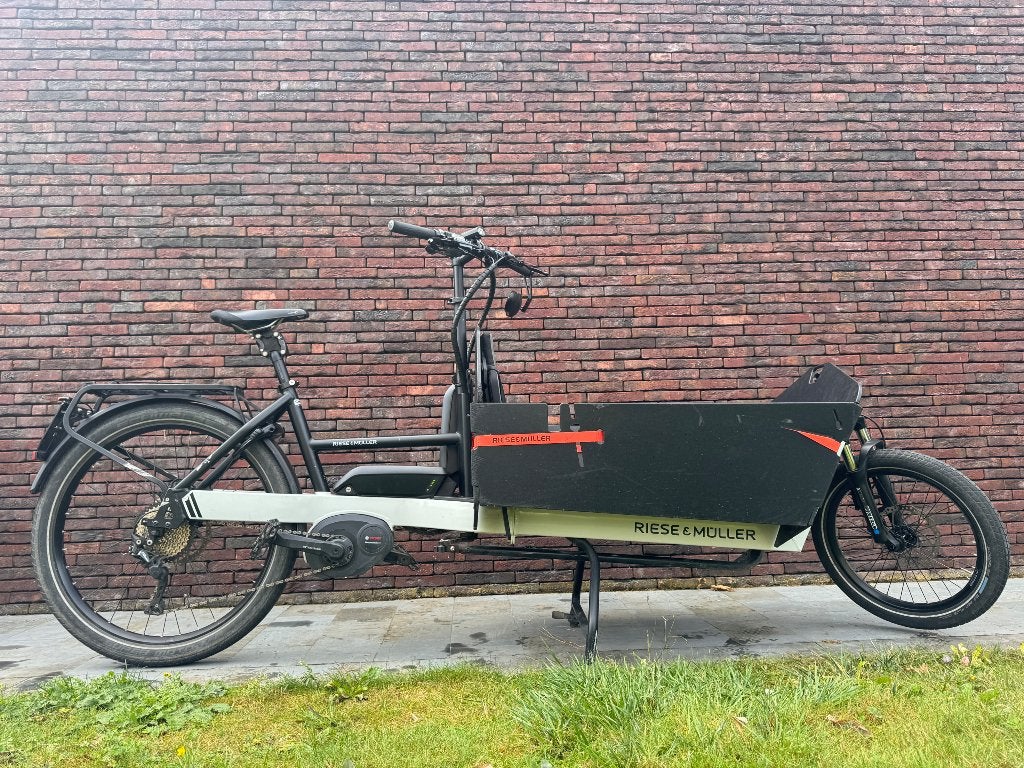 Riese & Muller Packster 80, Gebruikt, 3 kinderen, Elektrisch, Schijfrem