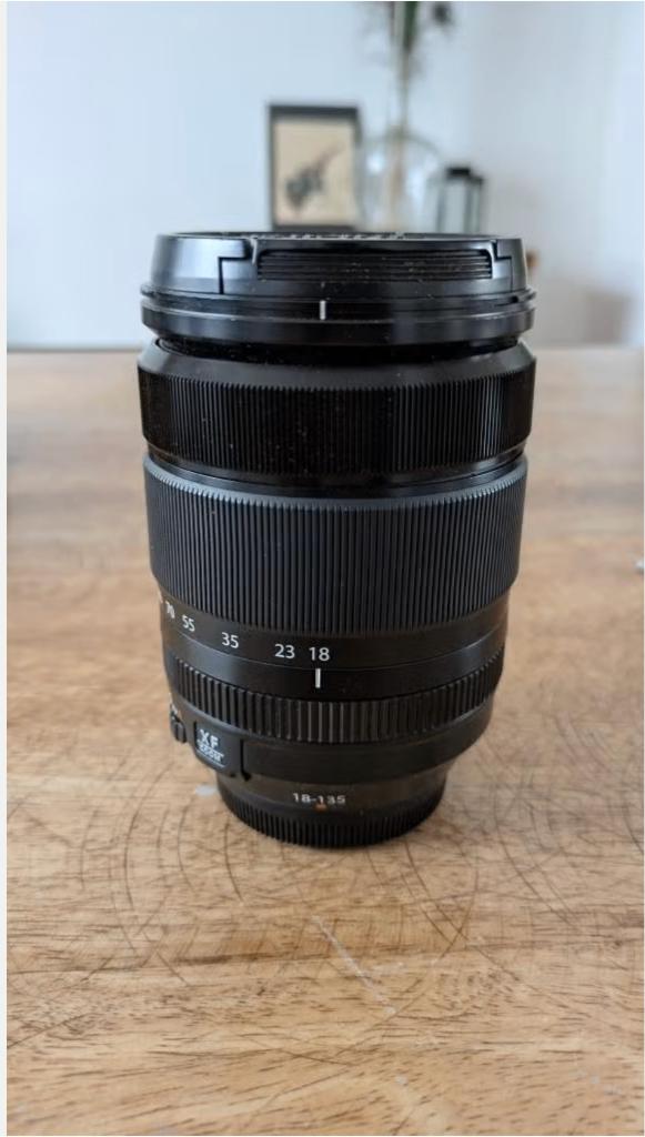 Fujifilm XF 18-135 mm F/3.5-5.6 R iOS WR, Ophalen, Zo goed als nieuw, Telelens, Zoom