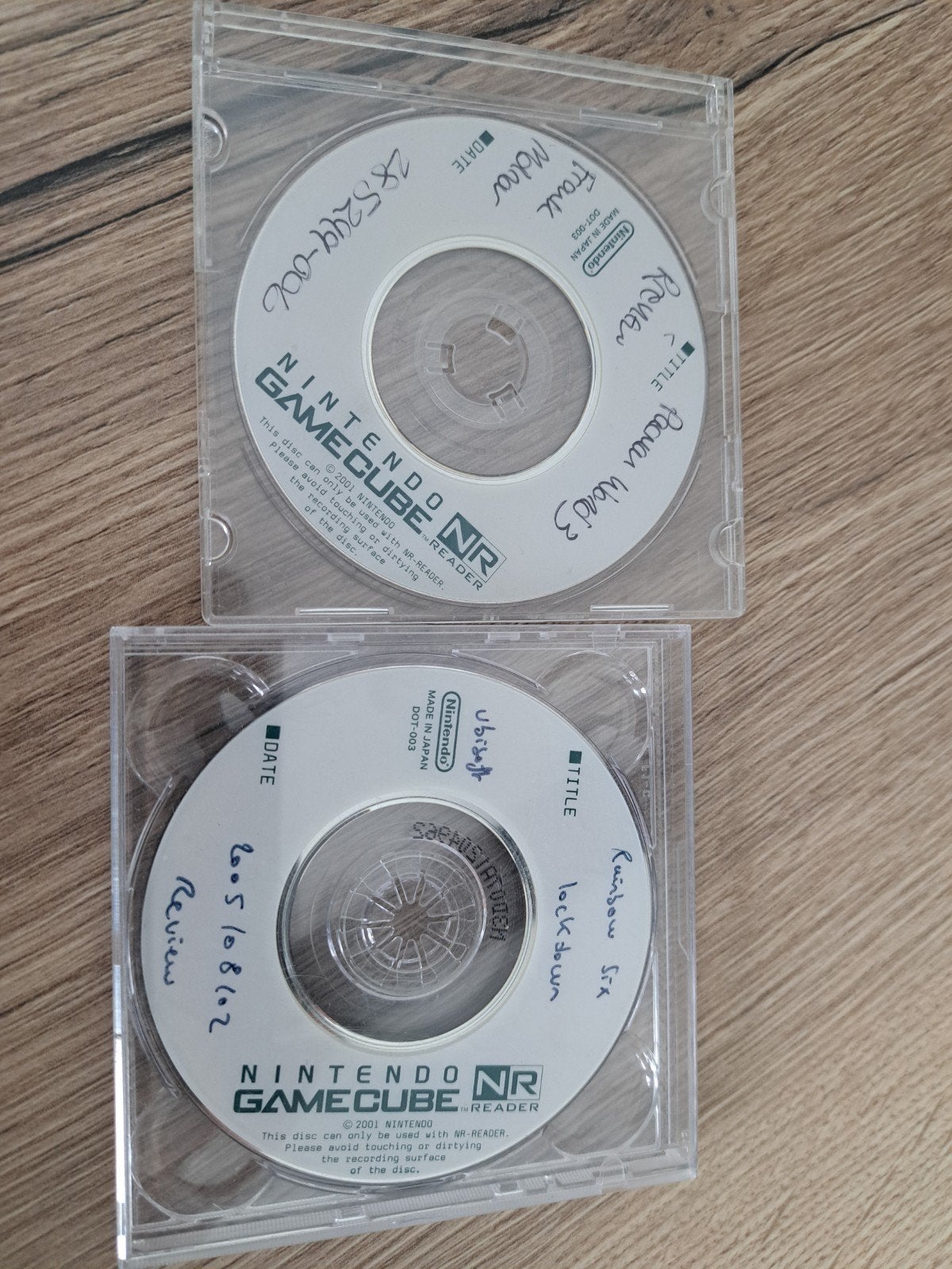 gamecube Review edition, rainbow six lockdown&Pacman world3, Ophalen of Verzenden, Zo goed als nieuw